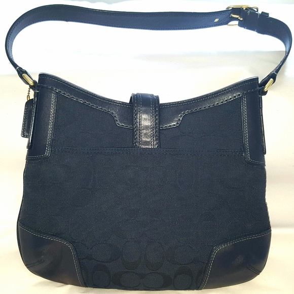 Coach black D0768-11058 hobo - Picture 2 of 5